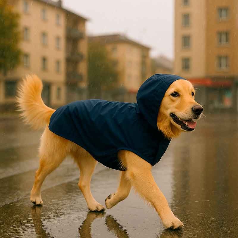 Impermeable-para-Perro-Azul-1 Impermeable para Perro Azul 1