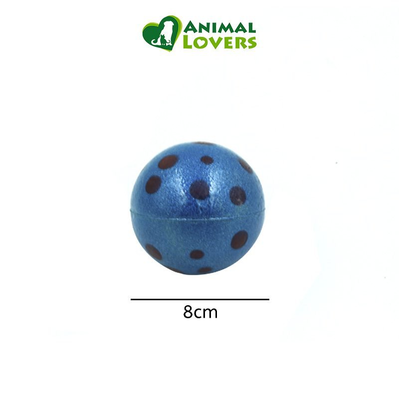 pelota-de-goma-mediana.jpg Pelota de Goma Mediana para Perros es una pelota saltarina de vibrante color azul. Ideal para jugar con tu mascota, puede llevarla con tus paseos al parque. Disfruta con este entretenido juguete para perros. Asegura la diversión.