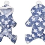 Enterito para Perros Estrellitas Azul para Perros y Gatos - 6 Tallas Disponibles