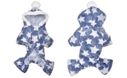 Enterito para Perros Estrellitas Azul para Perros y Gatos - 6 Tallas Disponibles