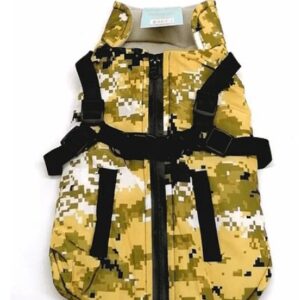 Parka para Perro Arnés Camuflaje