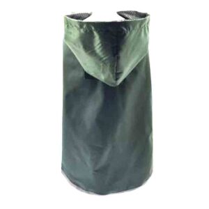 Impermeable para Perro con Gorro Verde Oscuro