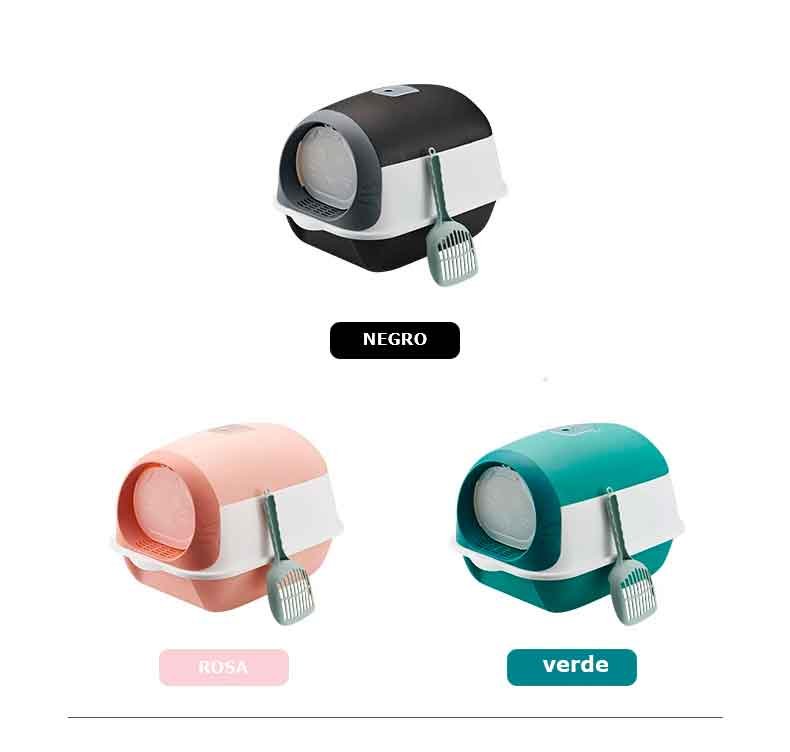 arenero-Cerrado-Filtro-Pala-7-2 Arenero Cerrado con Filtro y Pala es una solución innovadora y conveniente para mantener la higiene de tu gato mientras proporcionas un espacio privado y discreto para sus necesidades. Con un diseño elegante y funcional, este arenero ofrece todo lo que necesitas para mantener un ambiente limpio y fresco para tu mascota.