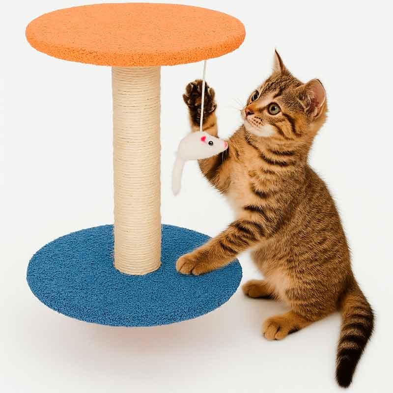 torre-rascador-mini Torre Rascador Mini para Gatos