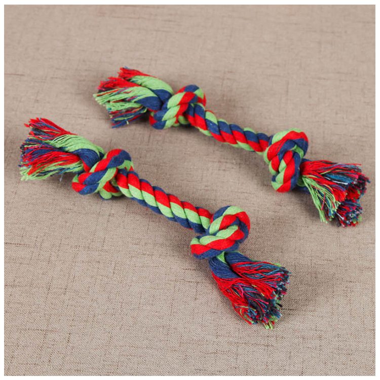 Cuerda para perros con nudos