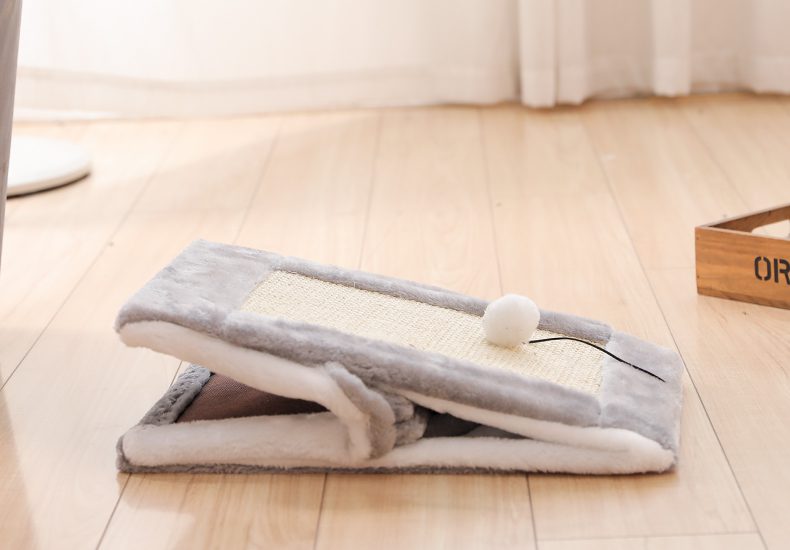 Gimnasio para Gatos Piramidal Gris