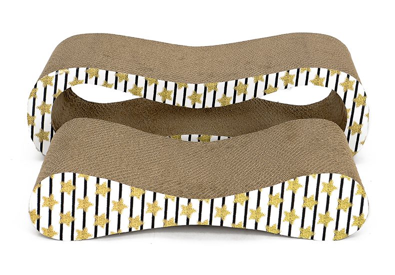 Rascador Cart�n Gatos Set 2 en 1