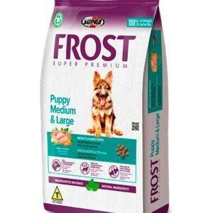 Frost puppy Medium Large alimento para cachorros medianos y grandes con DHA